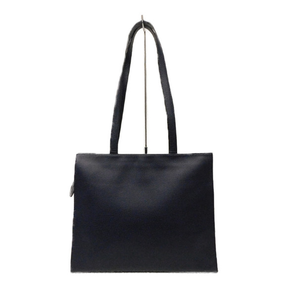 Dior Navy Bag Tote Leather - Picture 1 of 16
